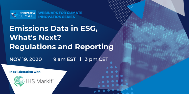 Emissions Data in ESG, What's Next? Regulation and Reporting Emissions Data in ESG, What's Next? Regulation and Reporting