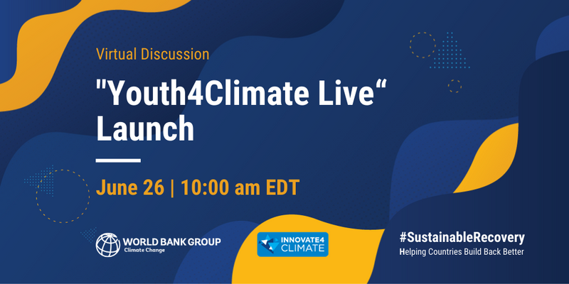 "Youth4Climate Live" Launch "Youth4Climate Live" Launch