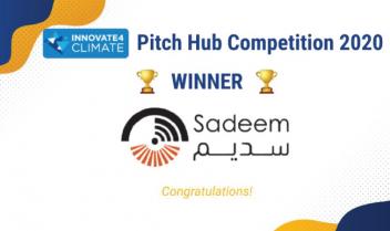 Sadeem International, a startup focused on early warning solutions for flash floods in urban environments from Saudi Arabia, won first place in the World Bank Group’s Innovate4Climate Pitch Hub 2020 competition. media/sadeem-international-wins-innovate4climate-top-prize-2020