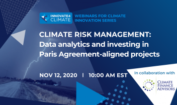 Climate Risk Management: Data analytics and investing in Paris Agreement-aligned projects