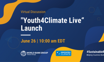 "Youth4Climate Live" Launch "Youth4Climate Live" Launch